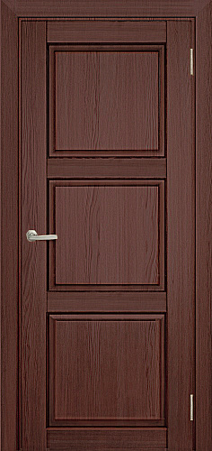 Дверь Берест массив сосны Браво вишня, глухая
