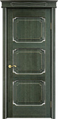 Схожие товары - Дверь ПМЦ массив ольхи ОЛ7.3 зеленый с патиной серебро, глухая