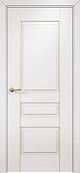 Схожие товары - Дверь Оникс Версаль фрезерованная №2 эмаль белая патина золото по контуру, глухая