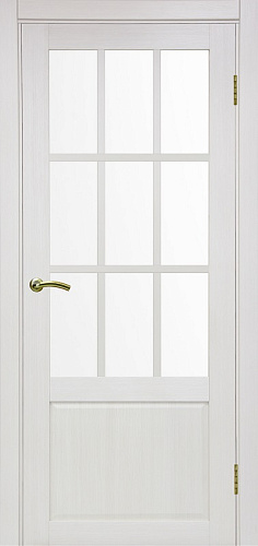 Дверь Эко 642.2221 ОФ3 ясень перламутровый, сатинат