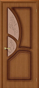 Схожие товары - Дверь Браво Греция орех Ф-11, стекло бронзовое художественное