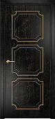Схожие товары - Дверь Оникс Валенсия фрезерованная эмаль черная патина золото, глухая