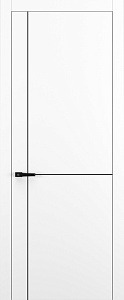 Недавно просмотренные - Дверь Z K17 полипропилен белый, молдинг черный, глухая