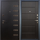 Недавно просмотренные - Входная металлическая дверь Лекс Витязь Черный шелк/панель №41 Венге