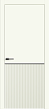 Дверь Лайн8М эмаль RAL 9010, глухая