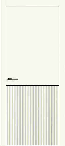 Дверь Лайн8М эмаль RAL 9010, глухая