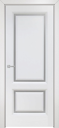 Дверь Оникс Бристоль эмаль белая