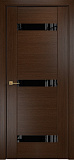 Дверь Оникс Парма 3 венге, глухая лакобель RAL 9005