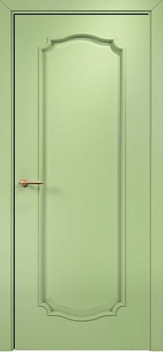 Дверь Оникс Венеция 2 эмаль фисташковая, глухая