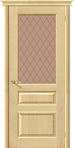 Схожие товары - Дверь Белорусские Двери М5 без отделки, сатинато бронзовое художественное "Кристалл"