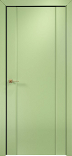Дверь Оникс Престиж эмаль фисташковая, глухая