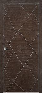 Недавно просмотренные - Дверь ПМЦ Design массив дуба Romb мореный дуб патина серебро, глухая
