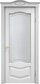 Недавно просмотренные - Дверь ПМЦ массив ольхи ОЛ33 эмаль белая, стекло 33-1