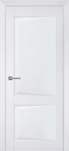 Дверь ДР Perfecto экошпон 102 Barhat White, глухая