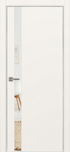 Недавно просмотренные - Дверь Эко 211 бежевый, кромка AL хром SC с 4-х сторон, зеркало