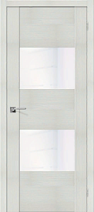 Недавно просмотренные - Дверь Браво VG2 WW экошпон бьянко вералинга, lacobel белый "White Waltz"