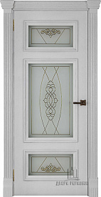 Недавно просмотренные - Дверь ДР Elegante classico шпон Мадрид perla с широким фигурным багетом, стекло Мираж