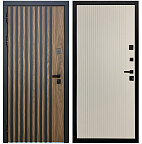 Недавно просмотренные - Входная дверь Матадор MXL-1 орех американский мокко/панель Вертикаль, софт шампань