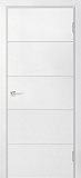 Дверь Текона эмаль Smalta-Line 03U белый RAL 9003, глухая