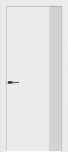 Дверь Лайн6 эмаль белая, глухая