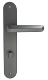 Ручка на планке с фиксатором Portuno Onyx 623.05WC, матовый графит
