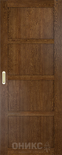 Перегородка Оникс №3 каштан, глухая