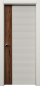 Схожие товары - Дверь Неом-Ф2 эмаль RAL 9001, шпон орех американский, глухая
