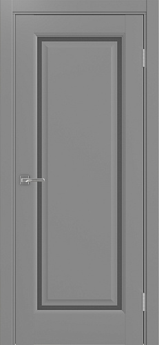 Дверь Эко Neo 601С.21 серый, сатинат графит