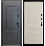 Входная дверь Матадор MXК-2 альберо грей/панель Миранда, софт шампань