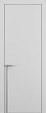 Дверь Z K21 полипропилен серый, ALU кромка хром, молдинг серебро, глухая