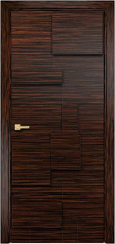 Дверь Оникс Берлин эбен, глухая