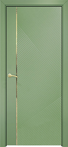 Недавно просмотренные - Дверь Оникс Нова эмаль RAL 6021 молдинг золото, глухая