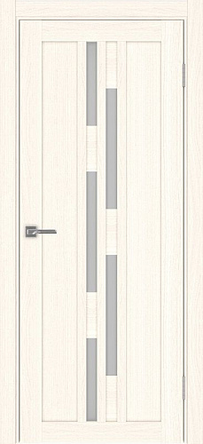 Дверь Эко 551.121 ясень светлый, сатинат