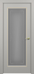 Недавно просмотренные - Дверь ZADOOR Neapol Т1 decor эмаль Grey patina Gold, сатинат