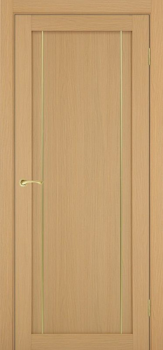 Дверь Эко 522.111 АПП ясень темный молдинг SG, глухая