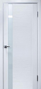 Недавно просмотренные - Дверь ZADOOR D4 техно эмаль белая, лакобель белый