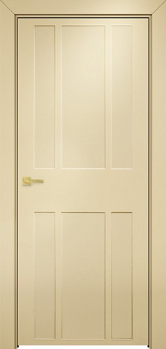 Дверь Оникс Оксфорд 2 фрезерованная эмаль RAL 1015, глухая