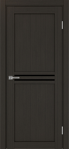 Дверь Эко 552.12 венге, lacobel черный