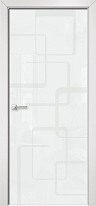 Недавно просмотренные - Дверь Оникс Арт, лакобель белый RAL0333 пескоструй №8