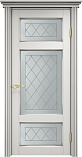 Схожие товары - Дверь ПМЦ массив ольхи ОЛ55 белый грунт с патиной серебро, стекло 55-8
