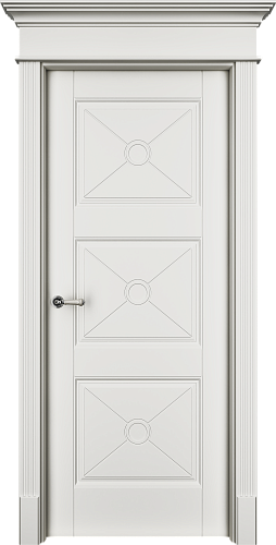 Дверь Тан33ХО эмаль RAL 9010, глухая