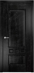 Недавно просмотренные - Дверь Оникс Амстердам эмаль черная патина серебро, глухая