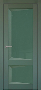 Недавно просмотренные - Дверь ДР Perfecto экошпон 102 Barhat Green, стекло Green
