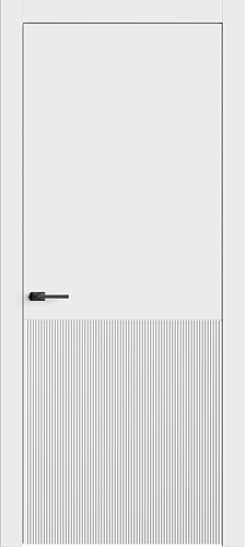 Дверь Лайн8 эмаль белая, глухая