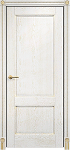 Недавно просмотренные - Дверь Оникс Италия 2 эмаль белая патина золото, глухая