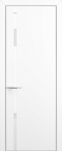 Недавно просмотренные - Дверь Z K1 полипропилен белый, ALU кромка хром, лакобель white pure, глухая