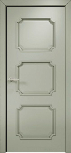 Дверь Оникс Валенсия эмаль RAL 7038, глухая