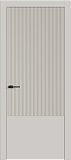 Дверь Лайн10 эмаль латте, глухая