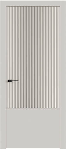 Дверь Лайн10 эмаль латте, глухая