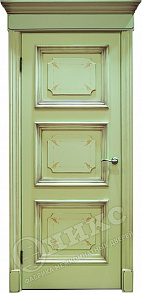 Недавно просмотренные - Дверь Оникс Пальмира эмаль фисташковая, роспись, глухая